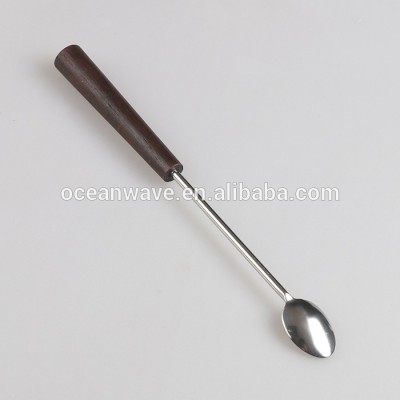 wooden handle ice cream scoop coffee scoop