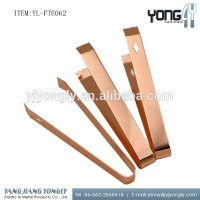 Stainless steel Copper kitchen ice tong