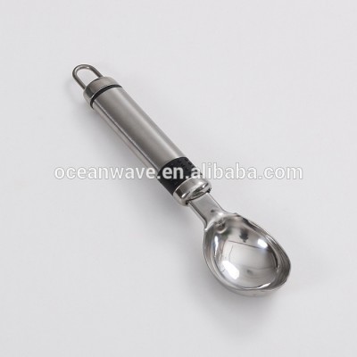 Quality ice cream spoon stainless steel for cooking or barware tools