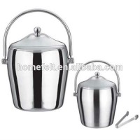 Luxury Champagne Bucket/double wall stainless steel ice bucket